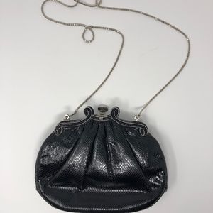 Vintage Judith Leiber Snakeskin Handbag